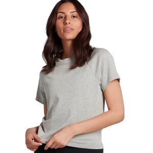 RYU Kara Box Crew Neck Tee‎ Grey Size Medium T-Shirt Canada Made Minimalist Top